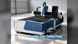 PrecisionCut Pro Endüstriyel Fiber Lazer Kesim Makinesi