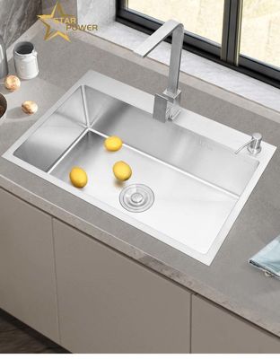 İyi fiyat 304 Dayanıklı Paslanmaz Çelik El Lavabo Mutfak Aygıtları Özel çevrimiçi