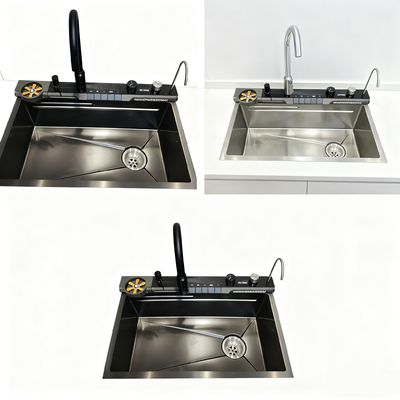 İyi fiyat Tasarımcı ortak markalı el fırçalı paslanmaz çelik lavabo 304/316 gıda kalitesi malzemesi ve 25-30cm derin havza ile çevrimiçi