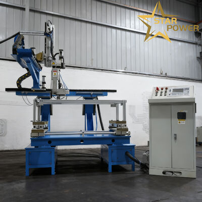 İyi fiyat Dört taraflı kaynak ve dokunmatik ekran işlevi ile CNC kaynak makinesi, el yapımı lavabolar için ±0,1mm konumlandırma doğruluğuyla çevrimiçi