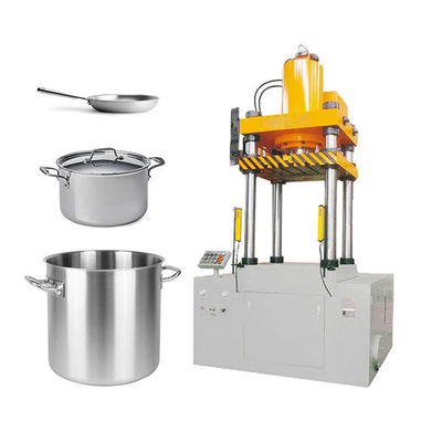 Yarım otomatik 4 sütunlu yemek malzemeleri üretim hattı 500 Ton Hidrolik Baskı Makinesi