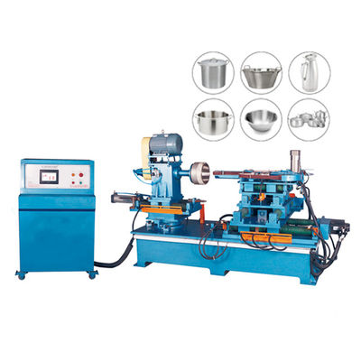 Tencere Zımparalama için 380V Servo Sistem Çelik Tencere Yapma Makinesi