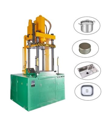 Paslanmaz Çelik Kettle Lavabo Üretimi İçin 50 Tonluk Hidrolik Pres Makinası