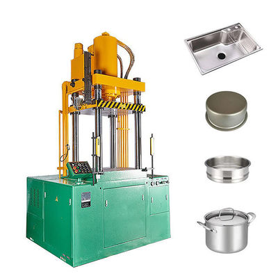 Paslanmaz Çelik Kettle Lavabo Üretimi İçin 50 Tonluk Hidrolik Pres Makinası