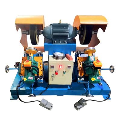 Su Isıtıcısı Isıtma Plakası Parlatma için Servo Motor Çift Uçlu Parlatma Makinesi