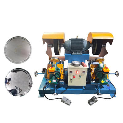 Su Isıtıcısı Isıtma Plakası Parlatma için Servo Motor Çift Uçlu Parlatma Makinesi