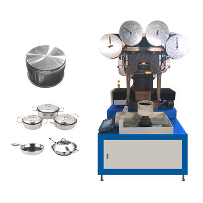Metal Pirinç Pişirici ISO Sertifikalı Endüstriyel Pot Parlatma Makinesi
