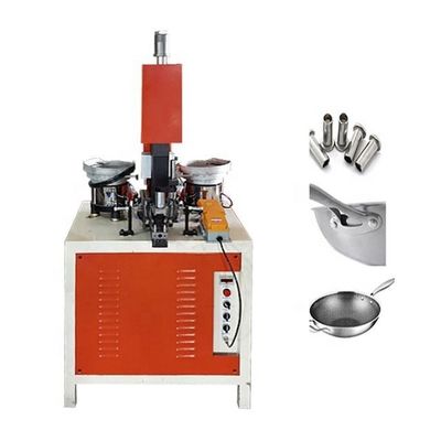 İyi fiyat Alüminyum Tava Pot Yapımı İçin Servo Otomatik Perçinleme Makinesi çevrimiçi