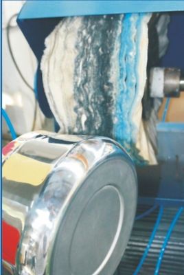 Çifte uçlu cilalama makinesi kovuşturma paslanmaz çelik yemek malzemeleri Dışarıdaki cilalama makinesi Mutfak malzemeleri Çömlek metal