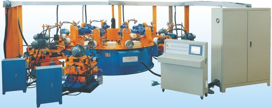 Otomatik mantel Uygulamalar cilalama makinesi Çok istasyonlu pişirme malzemeleri için cilalama makinesi metal malzemeler