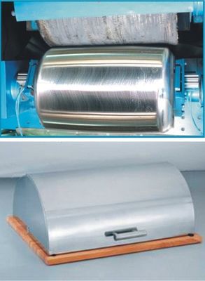 Dış Parlatma Makinesi Metal Kapak Kapağı Parlatıcı Parlatma Makinesi Tencere Kapağı 2000r/dak Vakum Adsorpsiyonu