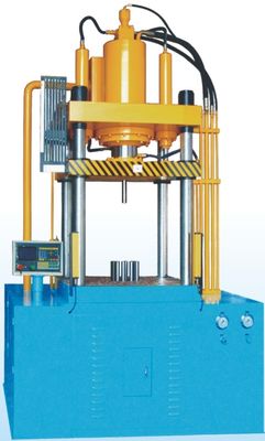 Derin Çekim 4 Sütunlu Çifte Eylemli Hidrolik Çekim Makinesi Metal malzemeleri için Yüksek Hızlı