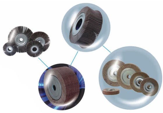 İşe yarar malzemeler Paslanmaz çelik için Flap Wheels Mekanik iç cilalama ve öğütme Flap Wheel