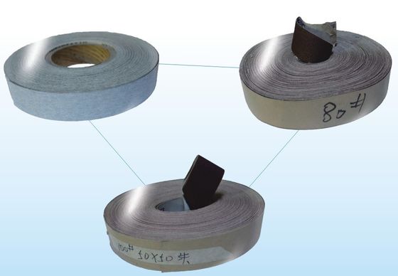 Otomatik besleyici kum kemeri Özel uzunluklu metal plaka pişirme malzemeleri için deburring yüzeyi