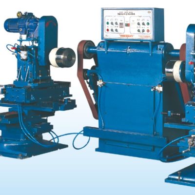 Yüksek kaliteli çift başlı aşırıcı kemer makinesi dış kumlama makinesi metal eşyaları için cilalama makinesi