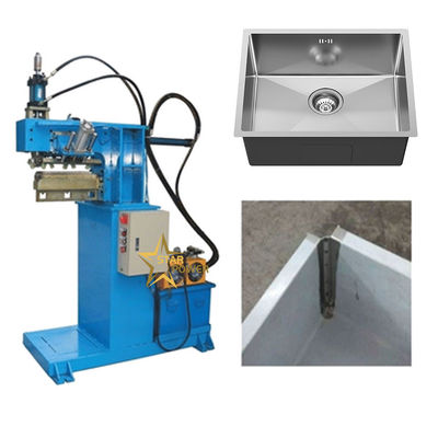 80mm/s El yapımı Lavabo Kenar Baskı Makinesi Hidrolik Frenleme Pnömatik Sıkıştırma Yuvarlak Çatlak