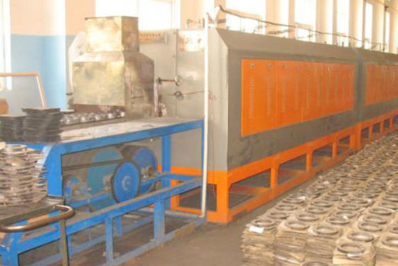 Otomobil endüstrisi ve donanım aksesuarları için sürekli ağlı kemer ısıl işleme fırın ekipmanları fabrikası