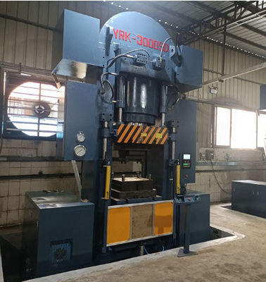 Yüksek hassasiyetli Servo Kontrolü Servo Elektrikli Pompa ile Soğuk ve Sıcak Kalıplama Hidrolik Baskı Makinesi