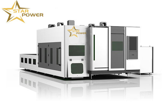 Metal tabakası paslanmaz çelik için verimli ve enerji tasarrufu keskin kesimli CNC lazer kesme makinesi