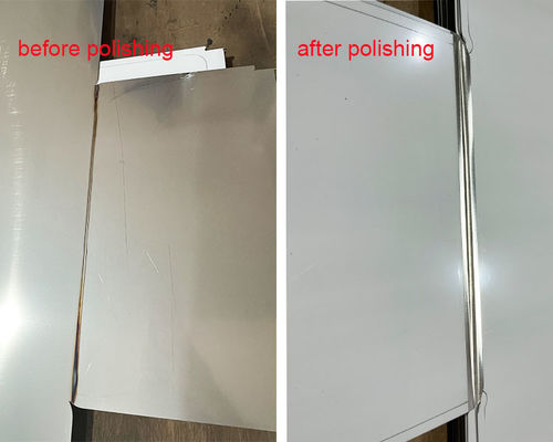 El yapımı lavabo iplikleme plakalarının düz dikişleri için yüksek verimlilikli öğütme makinesi