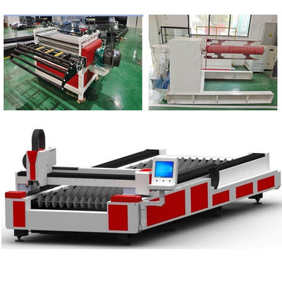İyi fiyat Çeşitli Metal Bobin Malzemeleri için Gelişmiş Entegre Lifi Lazer Kesme Makinesi çevrimiçi