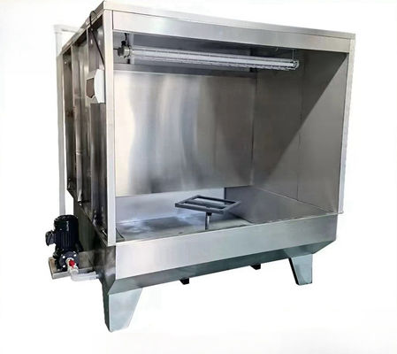 El yapımı lavabo yüzeyi için otomatik çelik plaka boyama makinesi