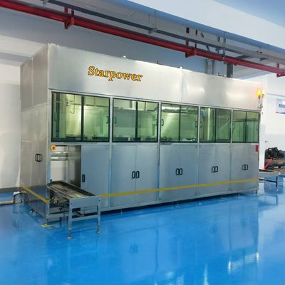 Metal parçalar için ultrasonik teknoloji ile gelişmiş endüstriyel temizlik ve kurutma ekipmanları