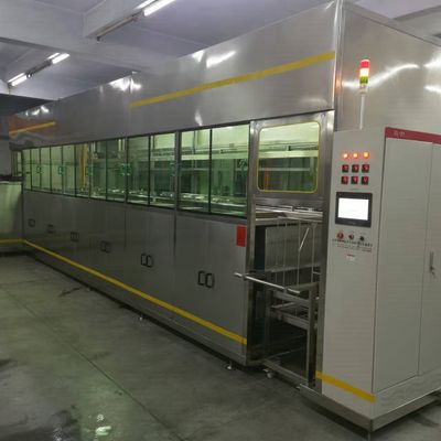 Metal parçalar için ultrasonik teknoloji ile gelişmiş endüstriyel temizlik ve kurutma ekipmanları
