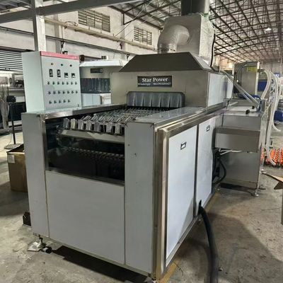 Ultrasonik Teknoloji Temizlik ve Kurutma Ekipmanı Üretim hattı Taşıyıcı kemer Hız Düzenlenebilir