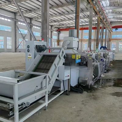 Özel doğruluklu endüstriyel temizlik ve kurutma üretim hattı ekipmanları