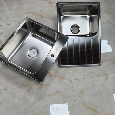 Fırçalı Nano Kaplı Paslanmaz Çelik 304 Lavabo Alt Dağı Paslanmaz Çelik Lavabo Çift Lavabo Büyük Kaplar Mutfak Lavabo Makinesi