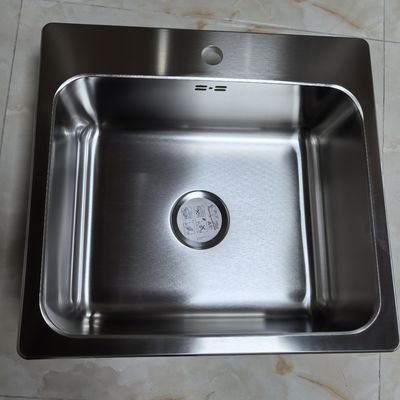 Fırçalı Nano Kaplı Paslanmaz Çelik 304 Lavabo Alt Dağı Paslanmaz Çelik Lavabo Çift Lavabo Büyük Kaplar Mutfak Lavabo Makinesi