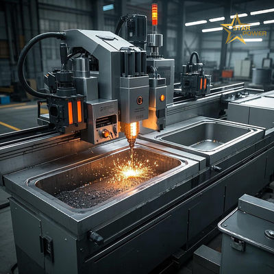 Çok fonksiyonel Alaşımlı Paslanmaz Çelik Yüksek Hassasiyetli Akıllı Metal Lazer Kesme Makinesi