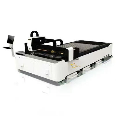 Deformasyon Yok Burr Precision Lazer Kesme Makinesi Tek Platform 3KW Precision CNC Lazer Kesme Makinesi