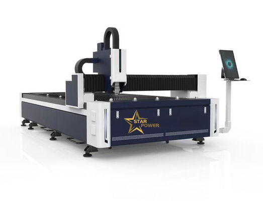 Deformasyon Yok Burr Precision Lazer Kesme Makinesi Tek Platform 3KW Precision CNC Lazer Kesme Makinesi