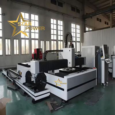 Masaüstü CNC Lazer Kesme Makinesi Fiber Metal Paslanmaz Çelik Karbon Yaprak Lazer Kesme