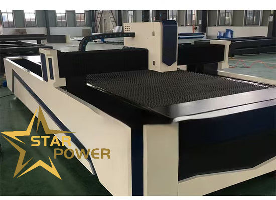 Yüksek Güçlü Kalın Plaka Özel Yüksek Istikrarlı Metal Lazer Kesme Makinesi