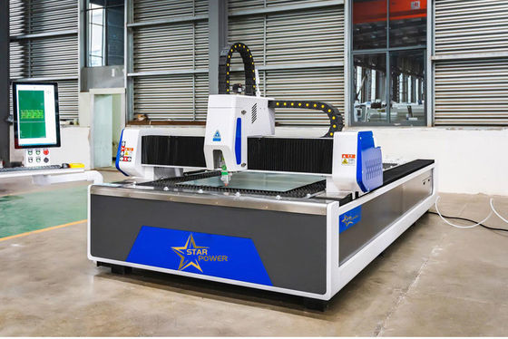 Hızlı Yüksek Güçlü 3000w CNC Metal Lazer Kesme Makinesi Özel Olarak Yapılabilir