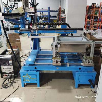 PLC Programlama Kontrolü ile CNC Sistemi Paslanmaz Çelik Lavabo Yüzey Kaynak Makinesi