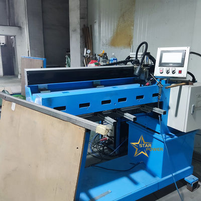 Yüksek verimlilikli büyük PLC paslanmaz çelik metal düz dikiş kaynak makinesi