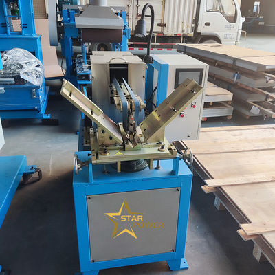 Otomatik CNC yatay öğütme makinesi, iç dikey dikişler ve yuvarlak köşeler için tasarlanmıştır.