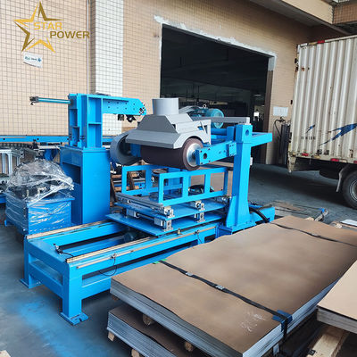 Metal Paslanmaz Çelik Lavabo Ekipmanı Otomatik Yüzey ince öğütme ve cilalama makinesi