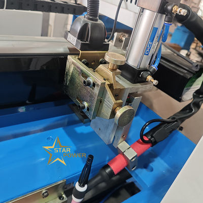 Paslanmaz çelik Metal Otomatik Splicing Malzemesi Düz Dikiş Kaynaklama Makine İşleme için Özel Makine