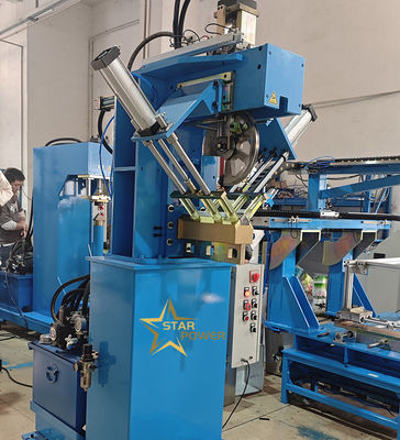 Özel büyük ve küçük tekerlekli rulo dikiş makinesi PLC kontrolü