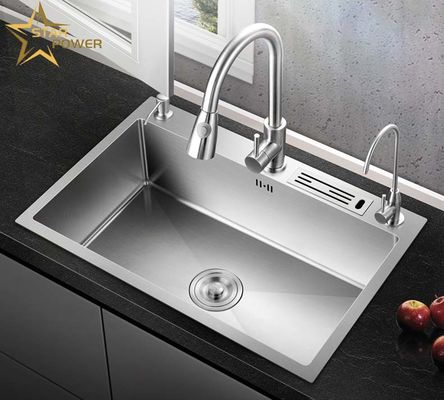 Dayanıklı Temizlenmesi Kolay Ev Mutfağı için Paslanmaz Çelik El Lavabo