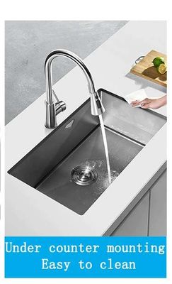 Elle Pürüzsüz Çelik Mutfak Lavabo