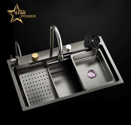 Paslanmaz çelik mutfak lavabo 304 korozyona dayanıklı el yapımı lavabo