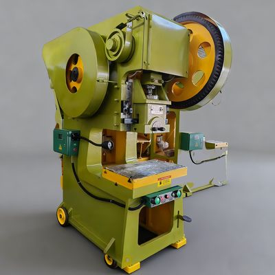 İyi fiyat JH21 Serisi 400KN nominal basınç 100MM kaydırıcı darbe ve 4000W motor gücü ile açık tip sabit yataklı pnevmatik yumruk basıncı çevrimiçi