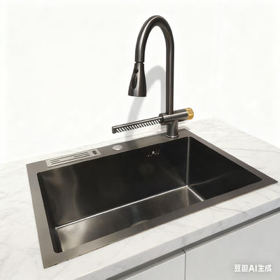 İyi fiyat Alt Takmalı ve Üst Takmalı Uyumlu ProDeep 9 İnç Derinlik Ekstra Derin Lavabo Paslanmaz Çelik Mutfak Lavabosu Ses Yalıtımlı Köpük ile | Özel Lavabo Derinliği Mevcut | Özel Çelik Kalınlığı Mevcut çevrimiçi