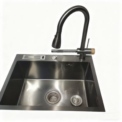 DeepMax Pro Tek Gözlü Paslanmaz Çelik Mutfak Evyesi